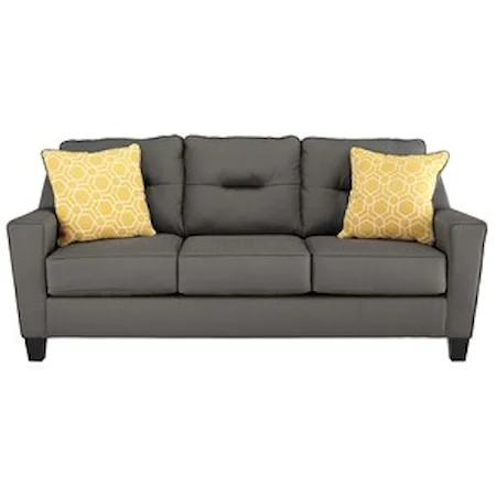 Contemporary Sofa in Performance Fabric